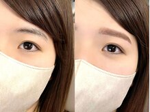 チルアンドアイ 千葉駅前店(Chill&Eye)/美眉スタイリング/BeforeAfter