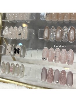ネイルサロン アデル(Adele)/ワンホンkirakira定額~*。