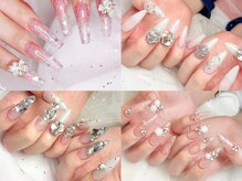 サリィネイル(Sarie Nail)の雰囲気(キラキラかわいいネイルでモチベあげましょう\(^-^)/)