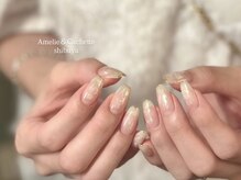 アメリアンドカシェット(Amelie&Cachette)/ニュアンスネイル:aoi