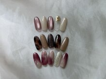 ネイルサロン ミンキー(minkey)の雰囲気（毎月変わる3種定額ネイル☆）
