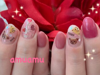 テディーベアーネイル♪