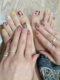 お洒落は足元から＊°.・.