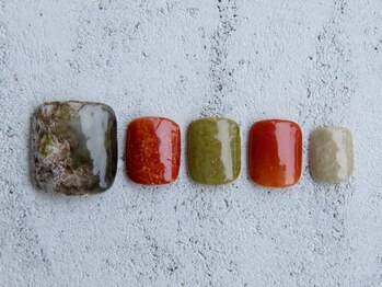 ルフトエーデ(LUFT Ode)/【Foot Art 10】秋色ニュアンス