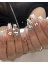ホランイネイル(HORANGI NAIL)/デザイン定額C＋長さ出しGel-X