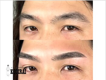 ケギライ アイブロウ 梅田店(kegirai)/眉毛/眉毛サロン メンズ/kegirai