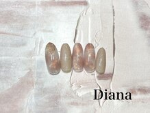 ディアナ ひたちなか高場店(DIANA)/定額ネイル 6600円 B-124