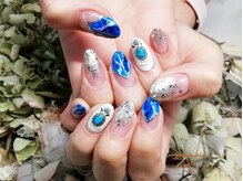 リンドゥネイル 上小田井店(Rindu Nail)/清涼ブルーシリーズ♪1