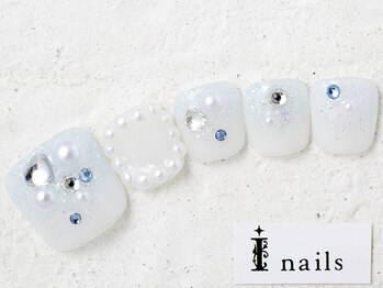 アイネイルズ 新宿店(I nails)/ホワイトアイス