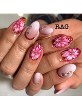 ラグ(RAG)/フラワーネイル