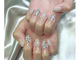 ツイードネイル