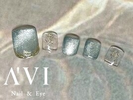 【フットネイル定額】