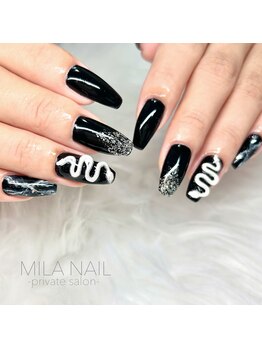 ミラ ネイル(MILA NAIL)/アートコース◆持込パーツ