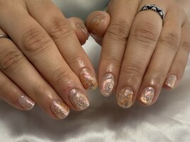 押し花ネイル