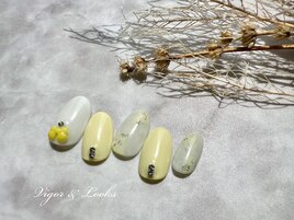 イエロー　リボン