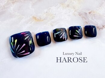ラグジュアリーネイル ハローズ(HAROSE)/フットジェルアートコース