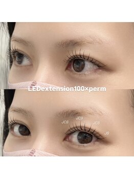 メルシー 青山店(Merci)/LEDextension100本×perm