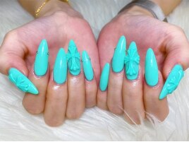 【GEL-X/stiletto/ long】120分