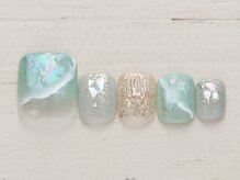 ネイルミックス 札幌大通本店(Nail Mix)/オーロラ×グラデーション5990円
