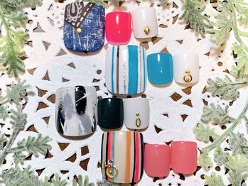 ネイルサロン リバティベル 吉祥寺(LibertyBell)/フット定額コース/7980