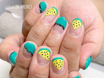 サロン ド メルシー(Salon de MERCI)/スイカnail☆