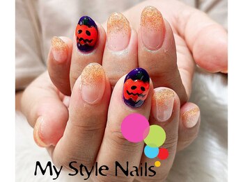 マイ スタイル ネイルズ(My Style Nails)/ラメグラデーションジェル