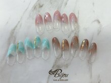 ネイルアンドアイラッシュ ビジュ(Bijou)/☆1月キャンペーンネイル☆
