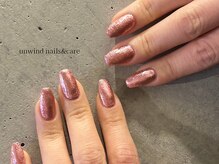 アンワインド ネイルアンドケア(unwind nails&care)/ラメワンカラー