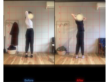 デップ 長野松本店Noah(DEP)/2ヶ月の姿勢変化