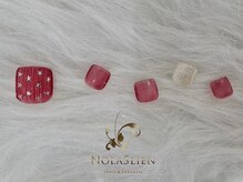 ノーラスリエン 銀座(NOLASLIEN)/フットネイル　スターデザイン