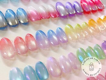 ネイルズガッシュ 溝の口店(NAILs GUSH)の写真/【可愛いカラーとパーツmixで1ランクUP】地域No.1の種類数!話題のパーツ等やりたいデザインが叶うサロン◎