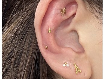 マーリエ(malie)の写真/★耳元のお洒落×体質ケア★話題の耳つぼジュエリーで美容と健康にアプローチ♪