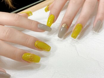08ネイル(08 nail&school)/ピスタチオカラー