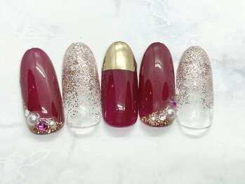 お気軽ビューティエーヴィヒ(Ewig)/新作☆11月キャンペーンネイル♪