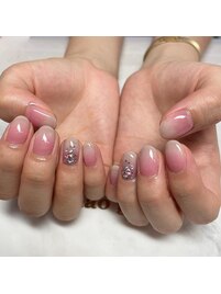 花びらネイル
