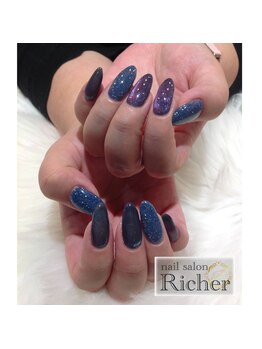 エスフィーネイルサロン リシェル(Esfy nailsalon Richer)/マグネットネイル