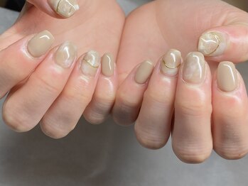 アイリス(IRIS)/マーブル/ベージュ