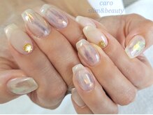 カロ スリムアンドビューティー(caro)/ミラーフィルムネイル