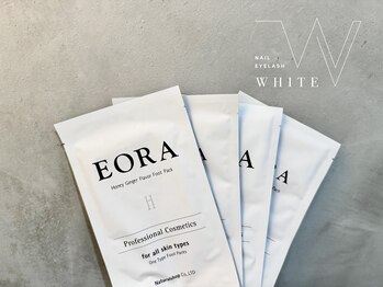 ホワイト(WHITE)/ハンドパック、フットパック