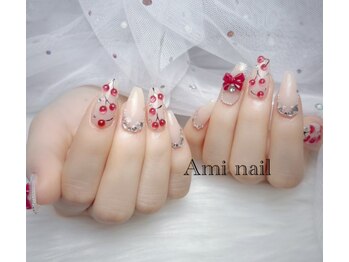 アミネイル 中野(Ami Nail)/ワンホンガーリーネイル
