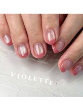 ビオレッタネイル(Violette Nail)/マグネットフレンチ