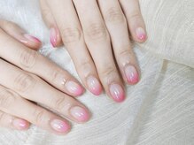 アイゴネイル 錦糸町(Aigoネイル)/シンプルピンクグラデネイル