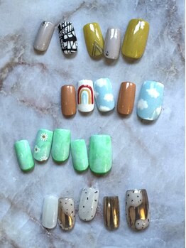 アロハナ(Alohana)の写真/価格＆デザインに自信あり☆多種新作デザイン定額プランを多数ご用意【新規/定額デザインネイル¥5600～】