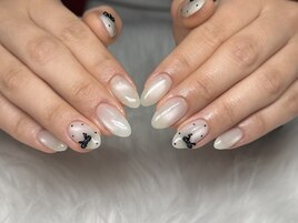 人気デザイン♪マグネットネイル