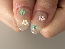 お花ネイル【8.13】