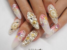 花柄スカルプ　21450円