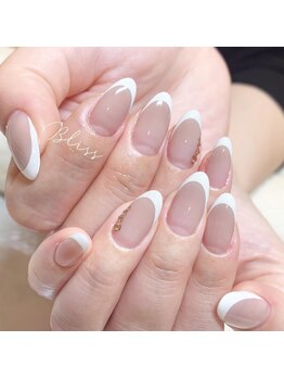 ブリス(Bliss produced by syisyu)/バーチャルフレンチネイル