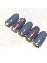 ライト ネイルズ ニシノミヤ(light nails NISHINOMIYA)/上品ネイル☆