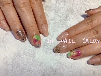 インネイルサロン 日暮里(IN NAIL SALON)/初回オフ無料流行りコース￥7500