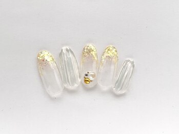 ヴィエント ネイル アイラッシュ サロン(Viento Nail Eyelash Salon)/グラデオーロラミラー初回￥6800